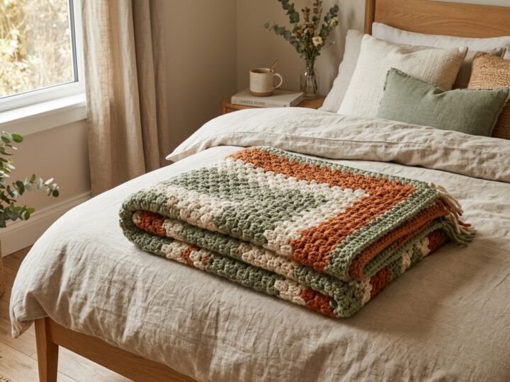 Easy Baby Crochet Blanket Pattern