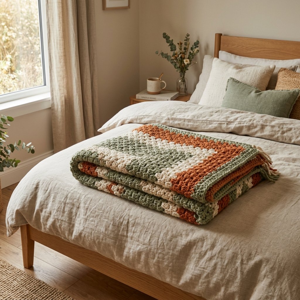 Easy Baby Crochet Blanket Pattern