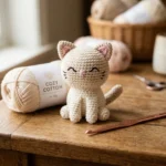 Free Crochet Animal Patterns: Easy Mini Pocket Cat Amigurumi Tutorial for Beginners